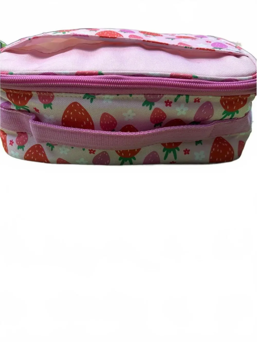 Dreassdoodles Strawberry Patterned Small Storage Pouch with